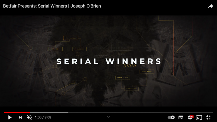 Betfair Presents: Serial Winners | Joseph O'Brien